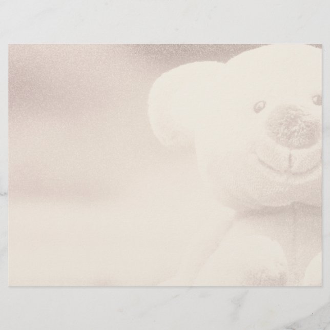 Papier Arrière - plan Teddy Bear Blank (Devant)