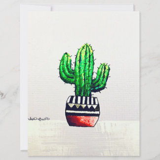 Papier Art de cactus