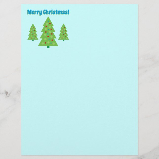 Papier Art moderne de l'arbre de Noël (Devant)