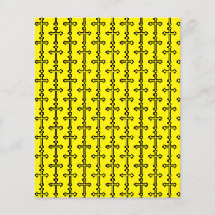 Papier Art symbolique chrétien moderne et minimaliste de