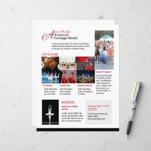 Papier Asian pacifique american héritage mois Événement