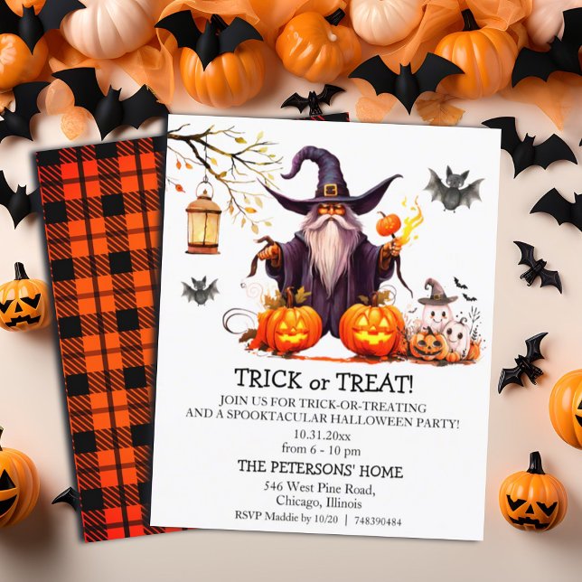Papier Assistant Budget et Fantômes Trick ou Treat Invita (Créateur téléchargé)