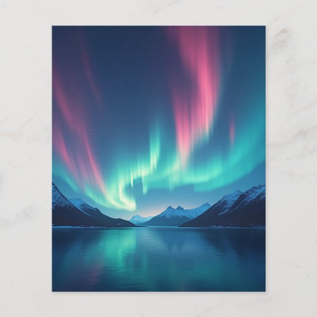 Papier Aurora islandais (Devant)