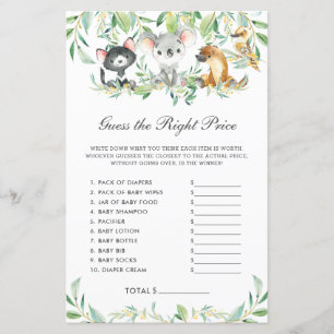 Papier Australian Animals Shower devine le bon prix