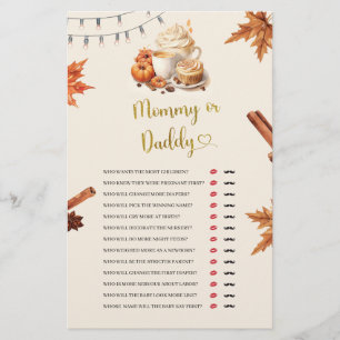 Papier Automne Citrouille Jeux pour maman ou papa