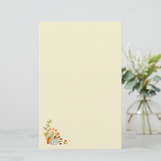 Papier Automne stationnaire (Debout devant)