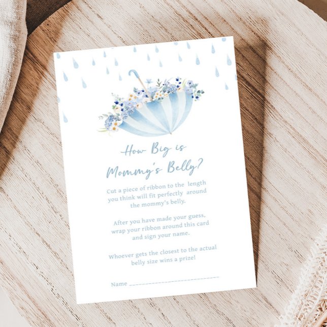 Papier Avril Apporte Des Fleurs De Mai Douchez Quelle Tai (April Shower Bring May Flowers Baby Shower Game)