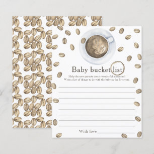 Papier Baby est en train de brasser du café - Baby bucket