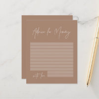 Baby shower conseil pour maman moderne marron natu