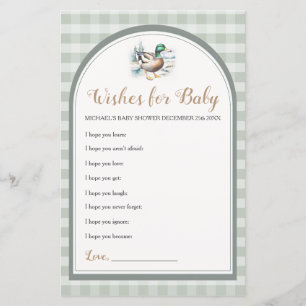 Papier Baby shower doux pour bébé