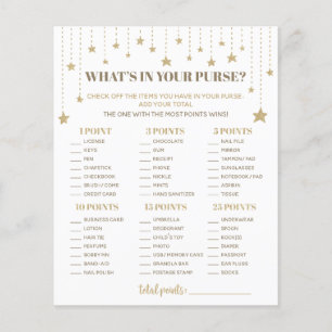 Papier Baby shower Gold Twinkle Star Quoi de neuf dans vo