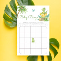 Baby shower Oeuf Cute Dinosaur Jeu de Bingo