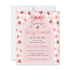 Baby shower sucré à ruban à fraises Budget