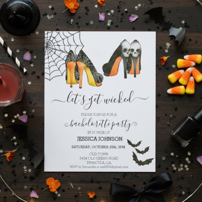 Papier Bachelorette Obtenons des talons de wicket (Créateur téléchargé)