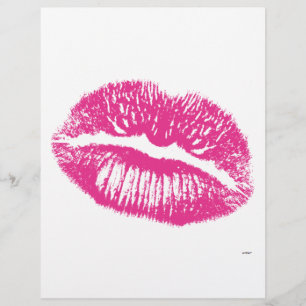 Papier Baiser, Lèvres roses