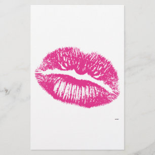 Papier Baiser, Lèvres roses