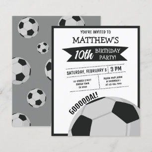 Papier Ball de football mignon Ruban Budget Anniversaire 