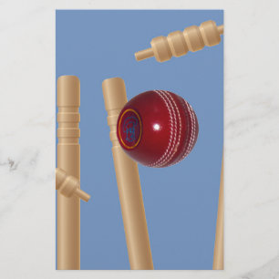 Papier Balle Et Pompes De Cricket,