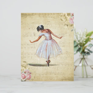 Papier Ballerine vintage