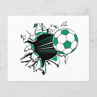 Papier ballon de football déchirer
