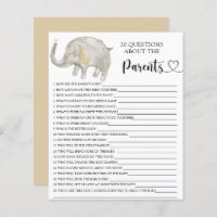 Balloon Silver Elephant jeux sur les parents