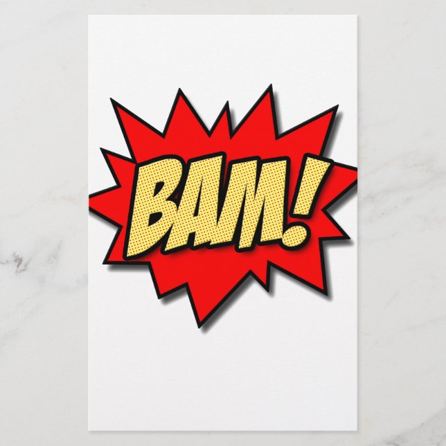 PAPIER BAM ! (Devant)