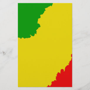Papier Bandes de Rasta Jagged
