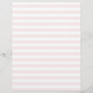 Papier Bandes minces - Blanc et rose pâle