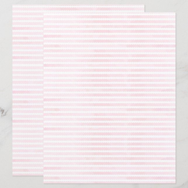 Papier Bandes roses à deux côtés (Devant / Derrière)