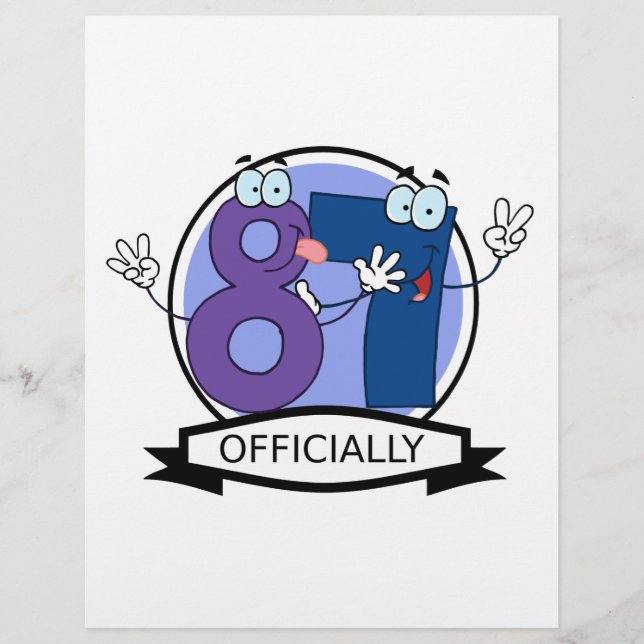 Papier Bannière d'anniversaire officielle 87 ans (Devant)