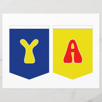 Papier Bannière Joyeux Anniversaire YA