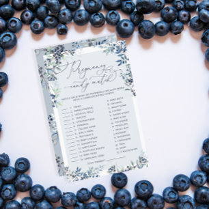 Papier Barre à bonbons de grossesse Blueberry Jeu Baby