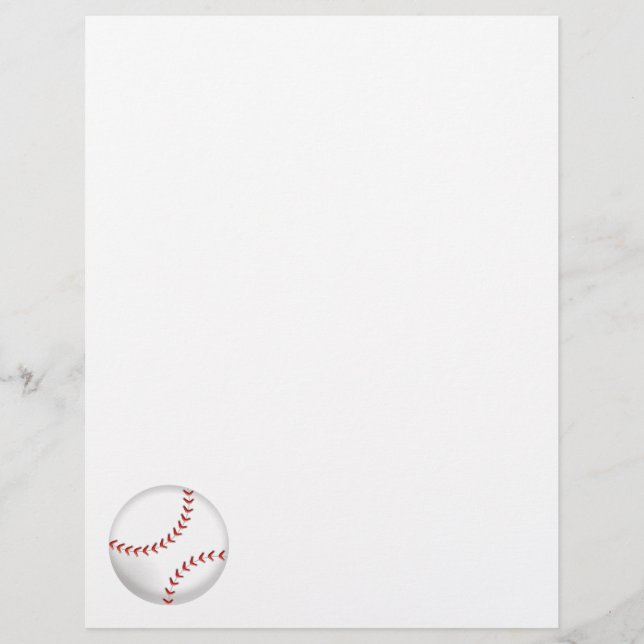 Papier Baseball (Devant)
