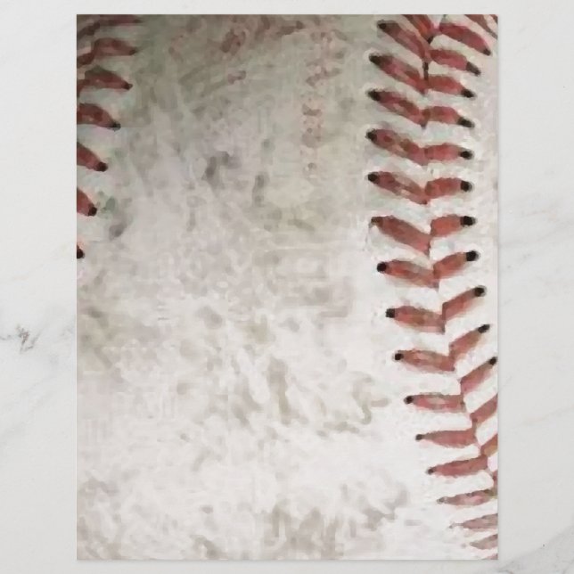 Papier Baseball (Devant)