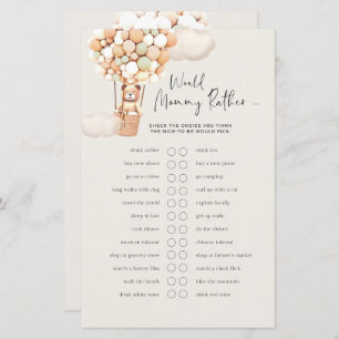 Papier Bear Baby Game - Est-Ce Que Maman Plairait?