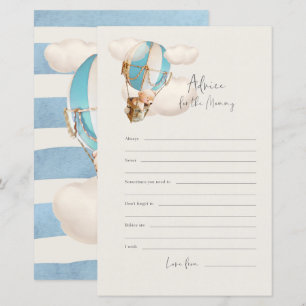 Papier Bear Baby shower Game - Conseils pour la maman