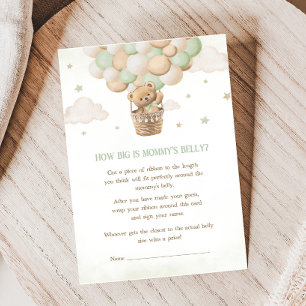 Papier Bearly Wait Baby shower Comment Big Mommys Belly J
