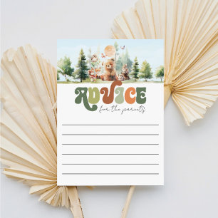 Papier Beary conseils pour le jeu de Baby shower Parents