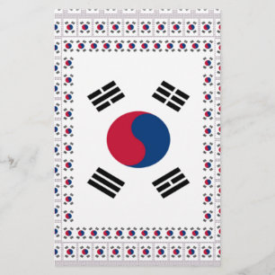 Papier Beau Drapeau Diagonal Coréen : Un Art Infini