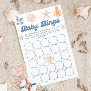 Papier Bébé à bord Baby shower bébé Bingo Jeu