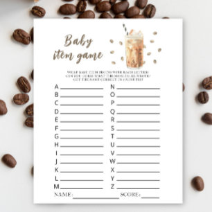 Papier Bébé brasse du café baby shower Baby Item Jeu