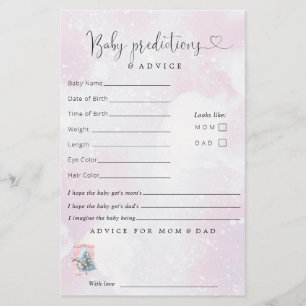 Papier Bébé C'est froid dehors Baby shower d'hiver fille