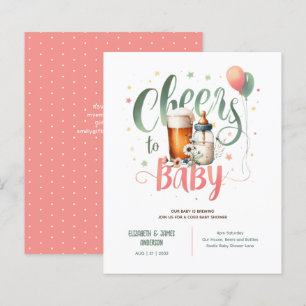 Papier BÉBÉ COED Bières brasseuses Bouteilles Cheers Fleu