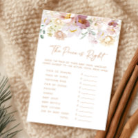 Bébé en fleurs Le prix est le bon jeu