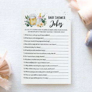Papier Bébé est en préparation Jeu de blagues pour Baby S