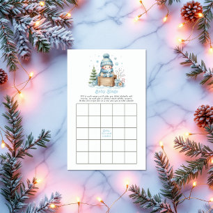 Papier "Bébé, il fait froid dehors !" Baby shower Jeu de