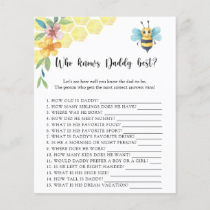 Papier Bee - Qui connaît DADDY meilleur jeu