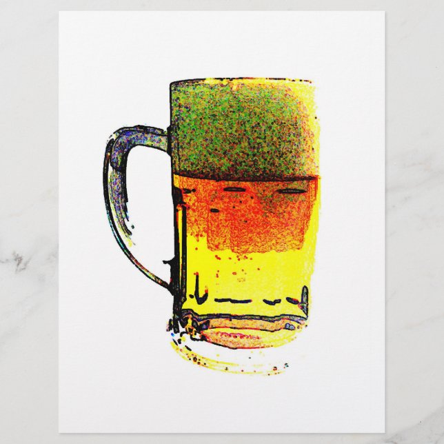 Papier Beer Mug (Devant)