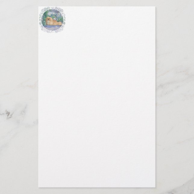 Papier Beignets à Lavender (Devant)