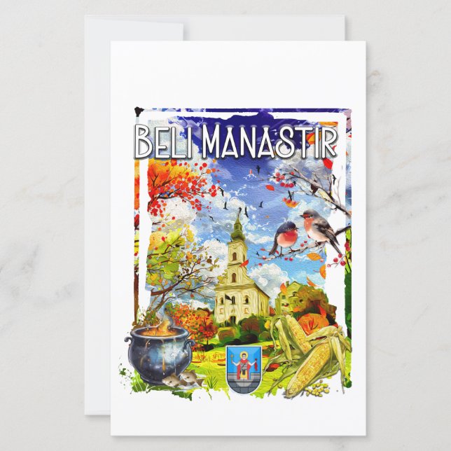 Papier Beli Manastir (Devant)